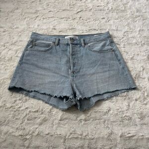 Denim Forum Aritzia Women's Size 31 Blue The Yoko Shorts